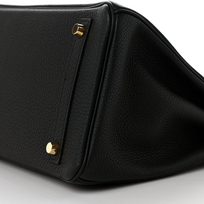 Hermes Togo Birkin 30 Black 8 of 9