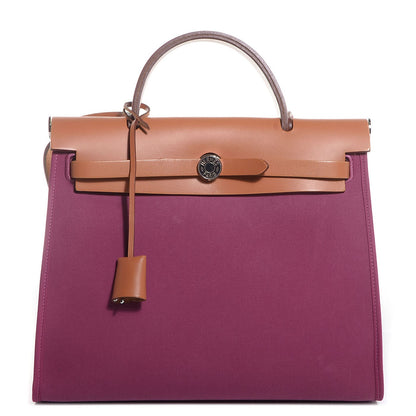 Hermes Toile Herbag Zip 31 PM Tosca 1 of 13