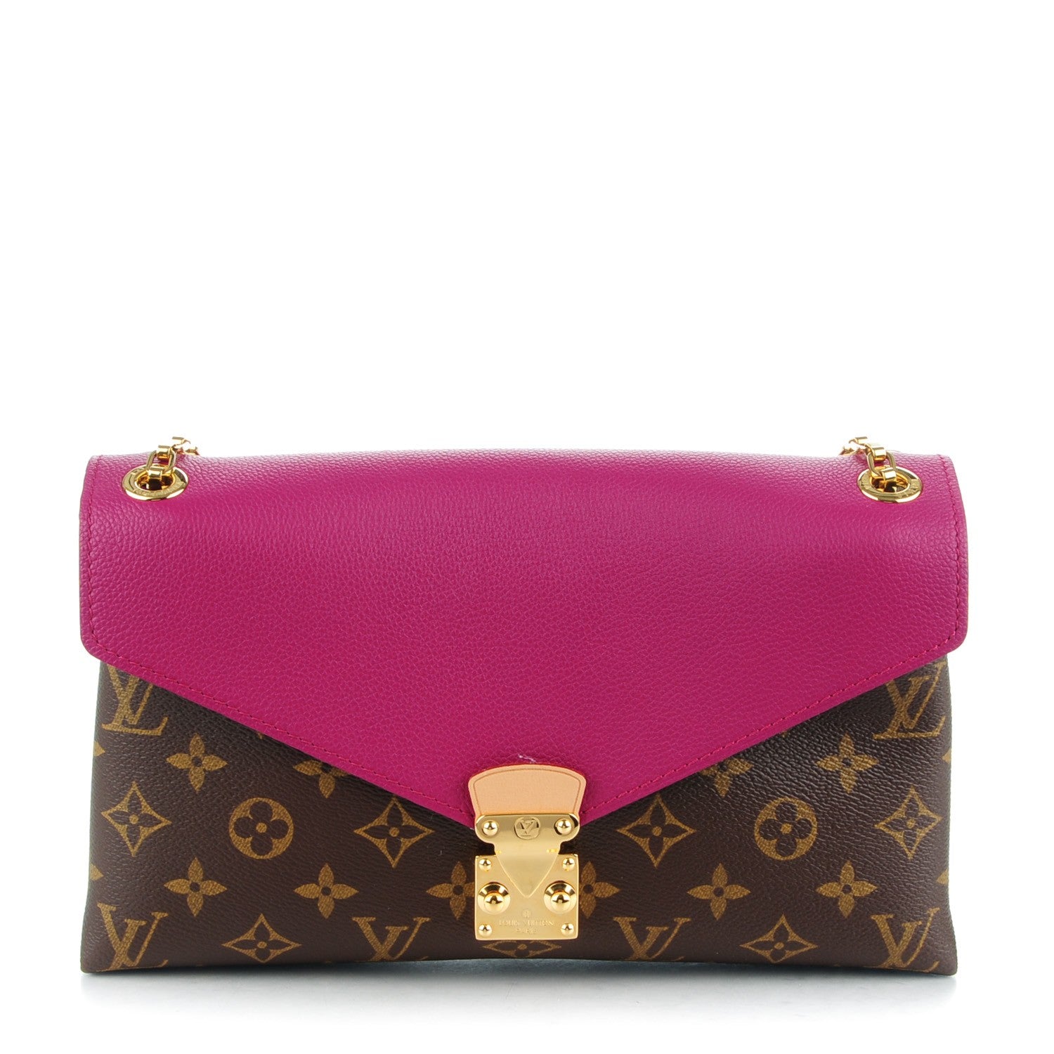 Louis Vuitton Monogram Pallas Chain Grape 1 of 7