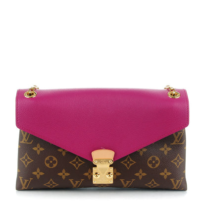 Louis Vuitton Monogram Pallas Chain Grape 1 of 7