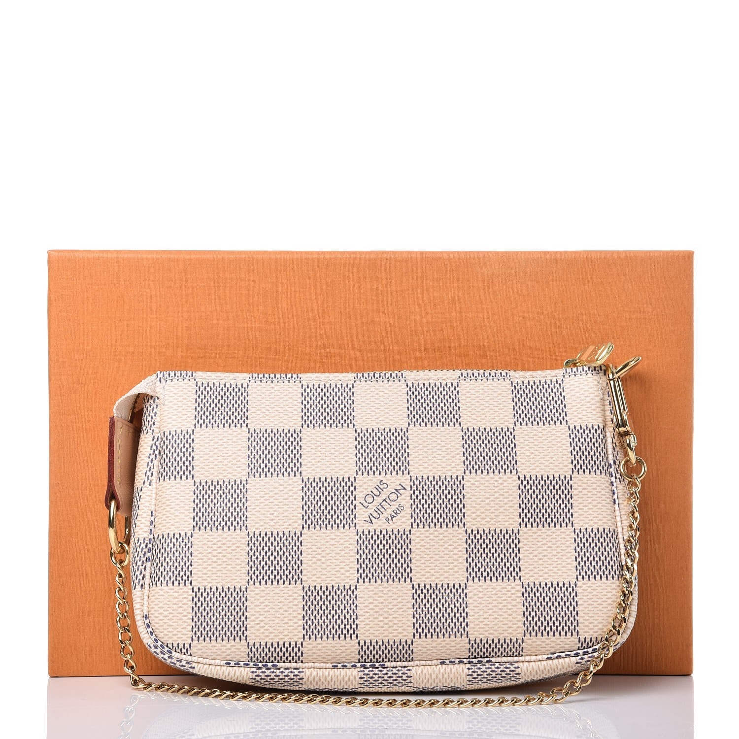 Louis Vuitton Damier Azur Mini Pochette Accessories 8 of 8