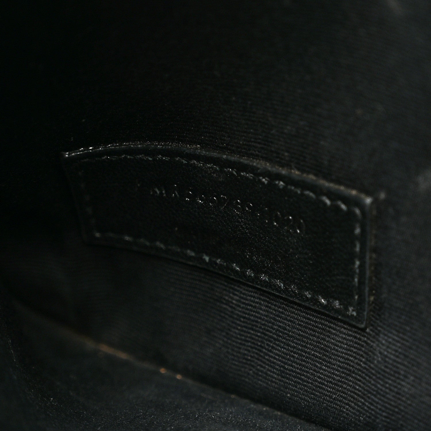 Saint Laurent Grain De Poudre Uptown Pouch Black 7 of 8