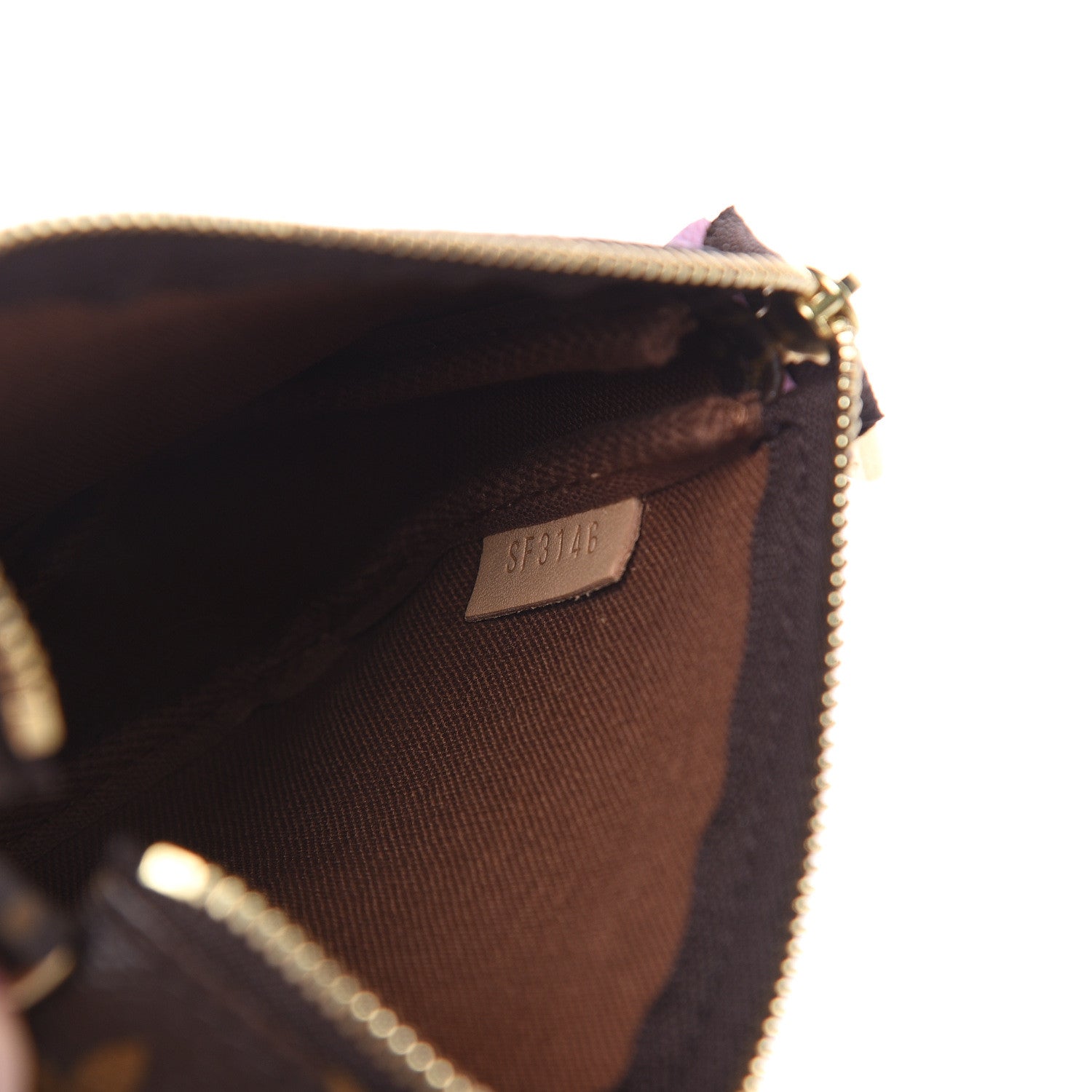 Louis Vuitton Monogram 2016 Christmas Animation Mini Pochette Accessories Rose Ballerine 6 of 8