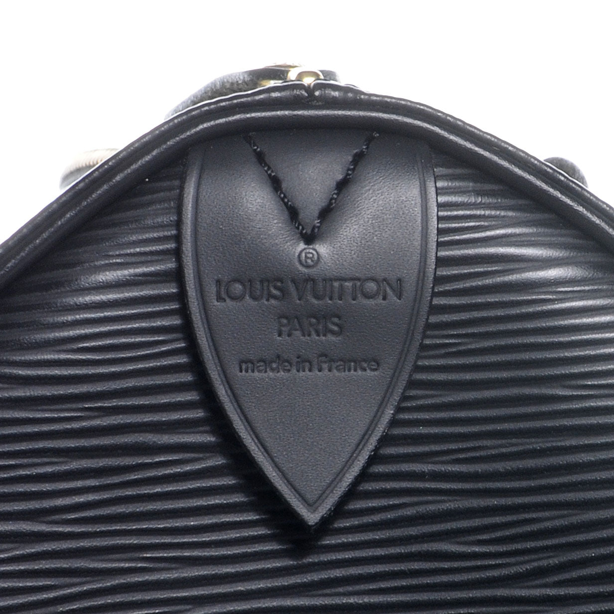 Louis Vuitton Epi Speedy 25 Black 6 of 7