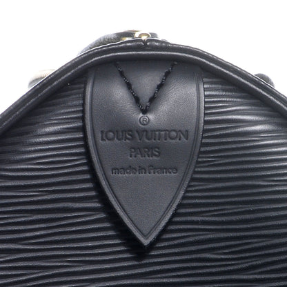 Louis Vuitton Epi Speedy 25 Black 6 of 7