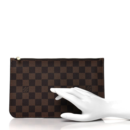 Louis Vuitton Damier Ebene Neverfull MM GM Pochette 2 of 7
