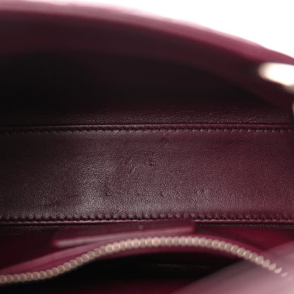 Christian Dior Lambskin Cannage Crystal Mini Lady Dior Plum 5 of 10