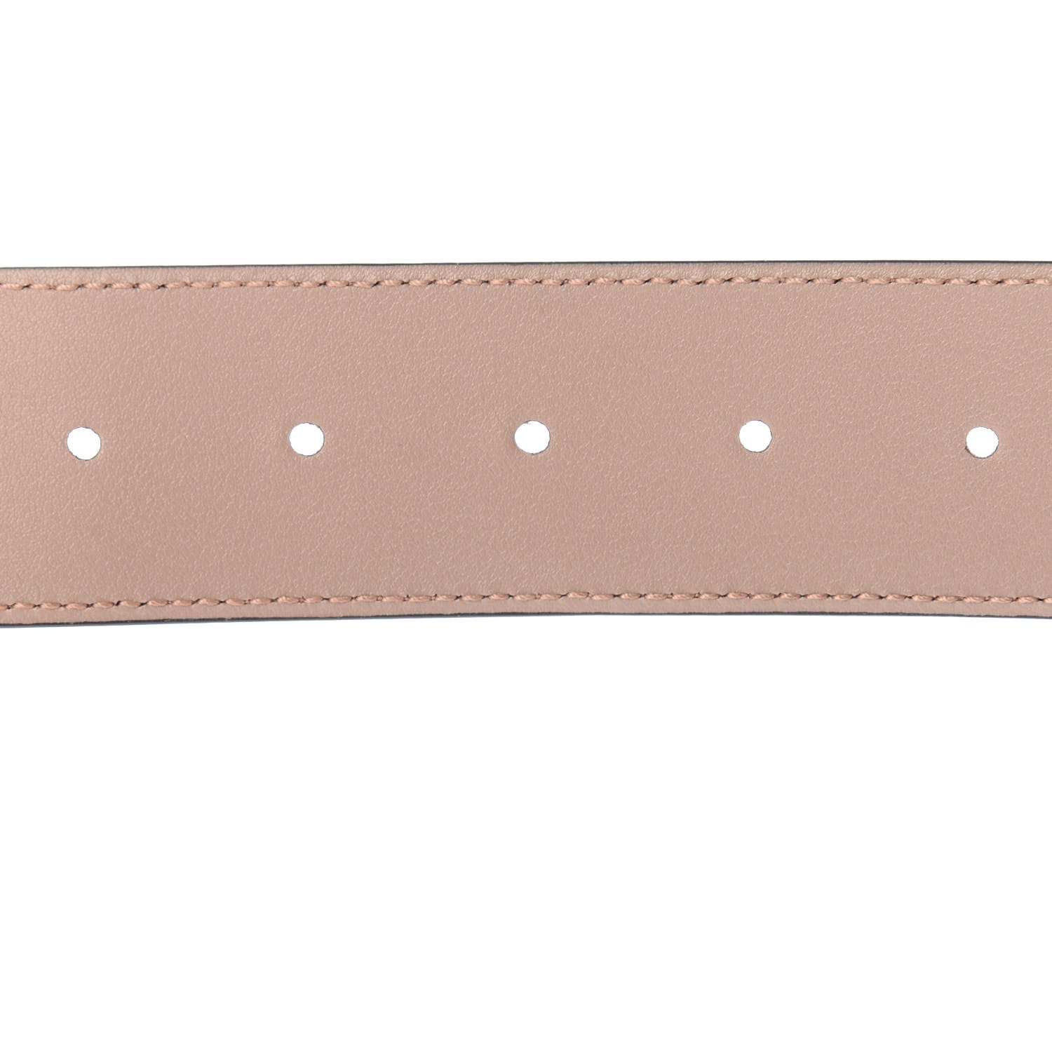 Gucci Calfskin Double G 40mm Belt 70 28 Porcelain Rose 4 of 5