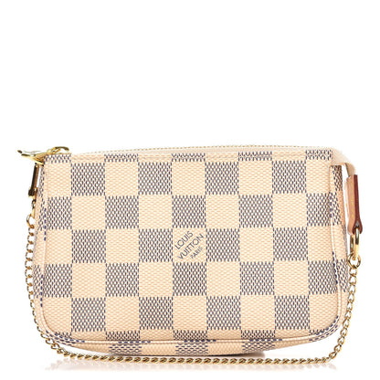 Louis Vuitton Damier Azur Mini Pochette Accessories 1 of 8