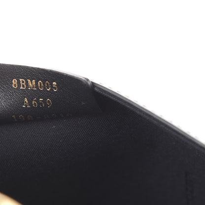Fendi Vitello Liberty F is Fendi Bi-Color FF 1974 Embossed Envelope Belt Bag Maya Black 6 of 9
