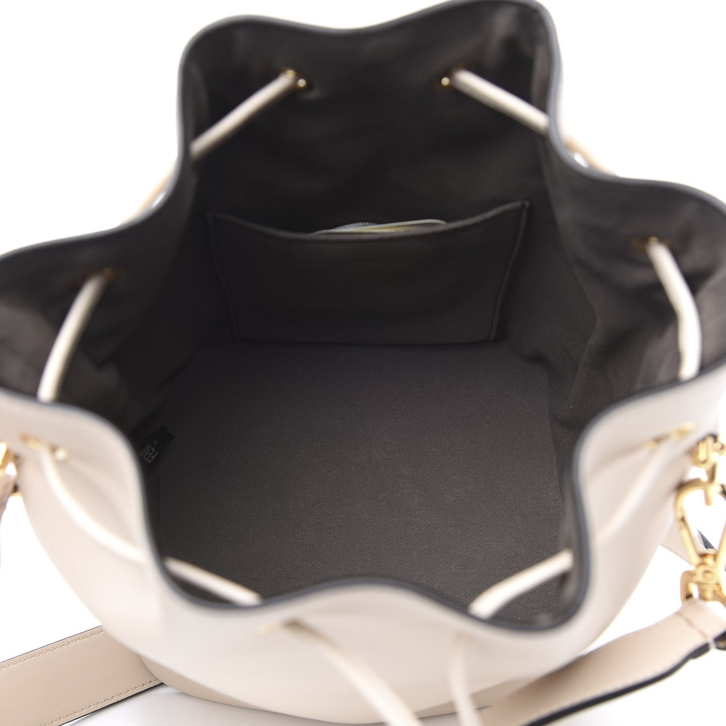 Vitello Grace Matte F is Fendi Grande Mon Tresor Bucket Bag Camelia