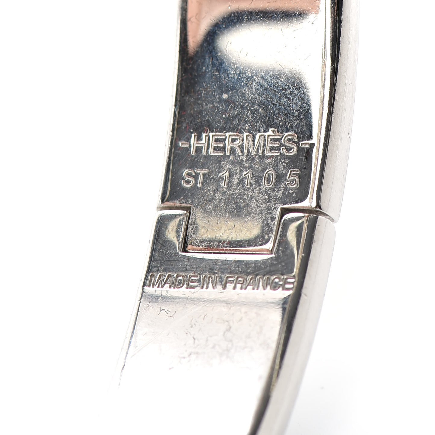 Enamel Narrow Clic Clac H Bracelet PM Rose Sakura
