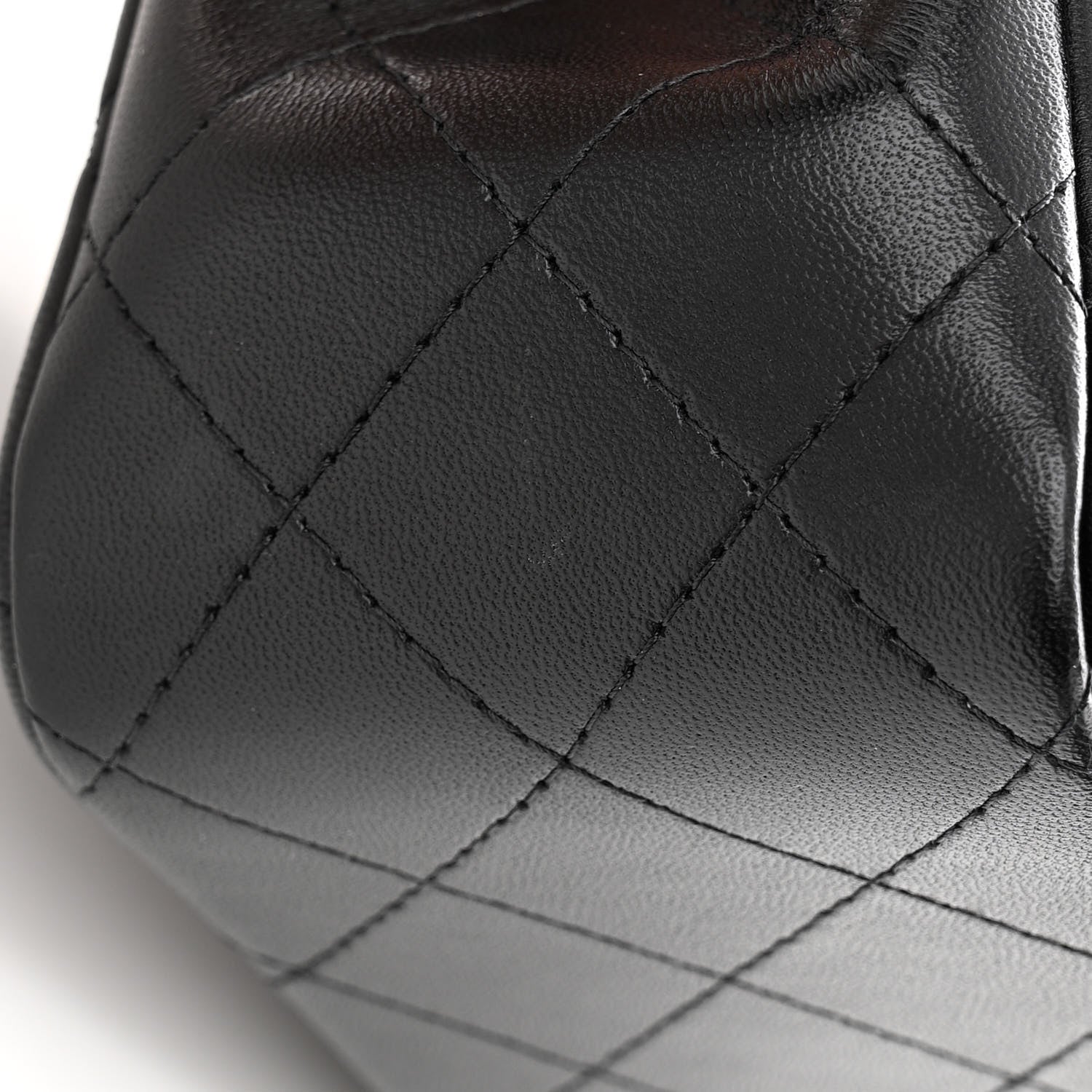 Chanel Lambskin Quilted Mini Square Flap Black 12 of 12