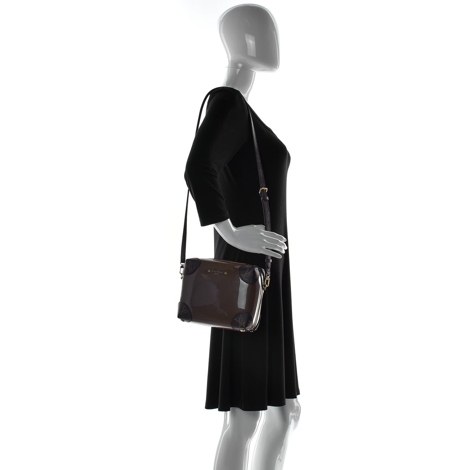 Louis Vuitton Patent Miroir Venice Bronze 2 of 9
