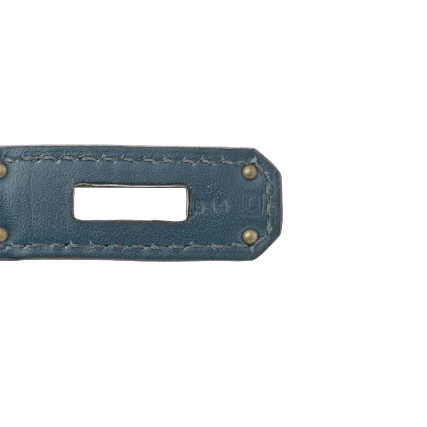 Swift Birkin 35 Bleu De Prusse