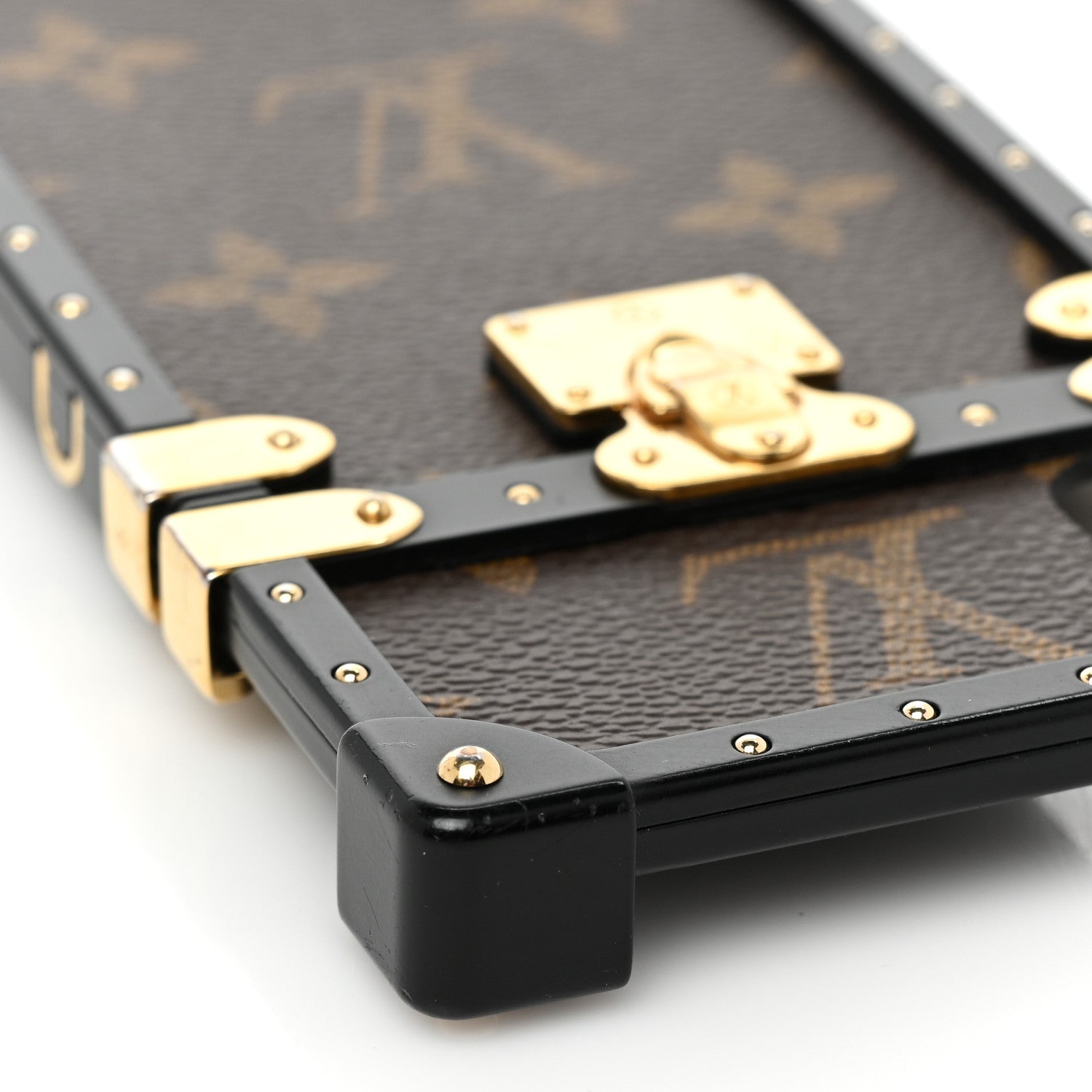 Louis Vuitton Monogram Eye Trunk With Strap iPhone X XS Case