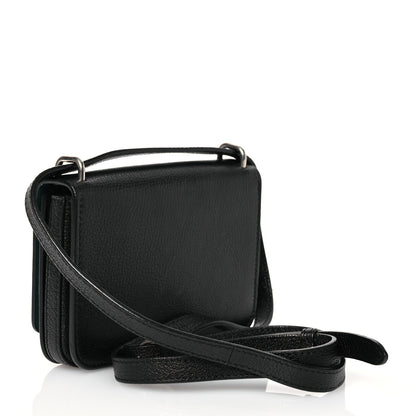 Burberry Goatskin Mini D-Ring Bag Black 3 of 11