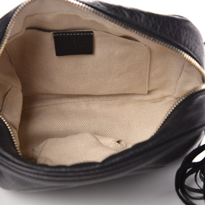 Gucci Pebbled Calfskin Small Soho Disco Bag Black 5 of 12