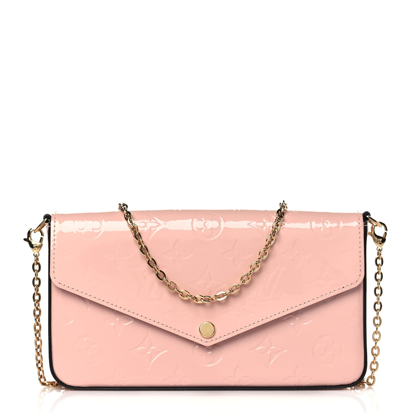 Vernis Felicie Chain Wallet Rose Ballerine