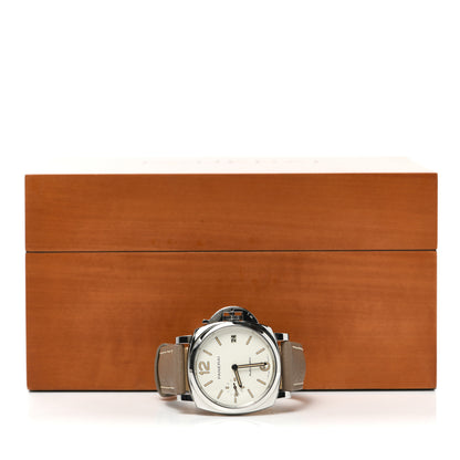 Panerai Stainless Steel Calfskin 38mm Luminor Piccolo Due Automatic Watch PAM01043 5 of 5