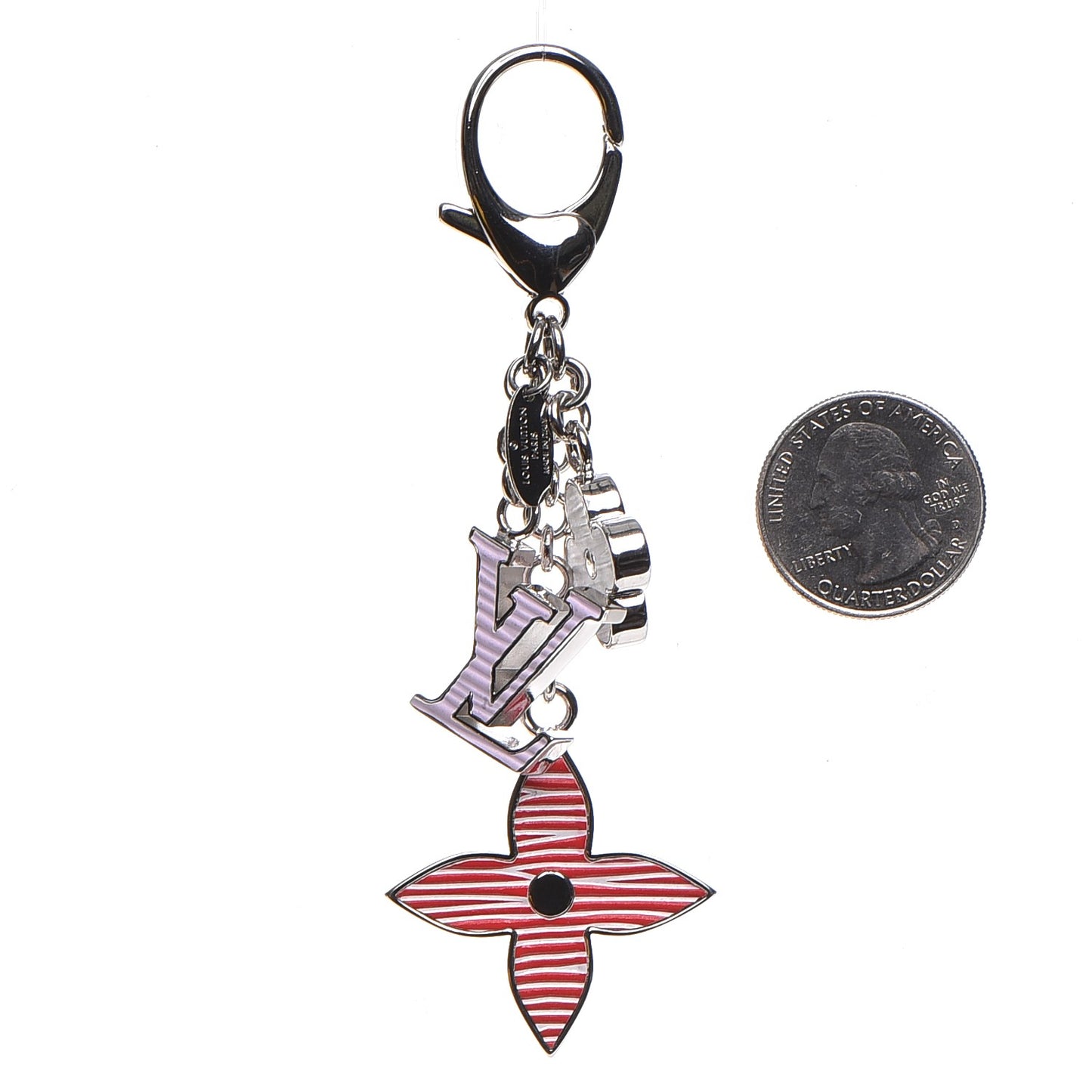 Fleur d Epi Bag Charm Key Holder