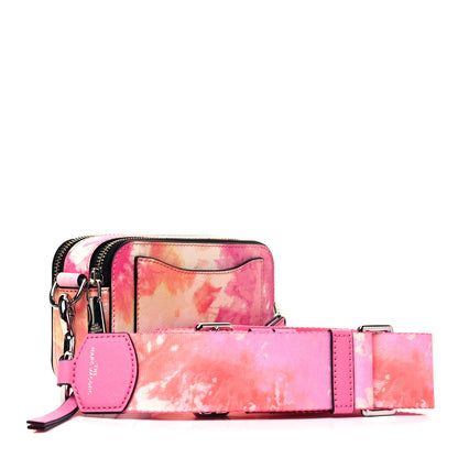 Marc Jacobs Saffiano Tie Dye Small Snapshot Camera Bag Pink Multicolor 2 of 8