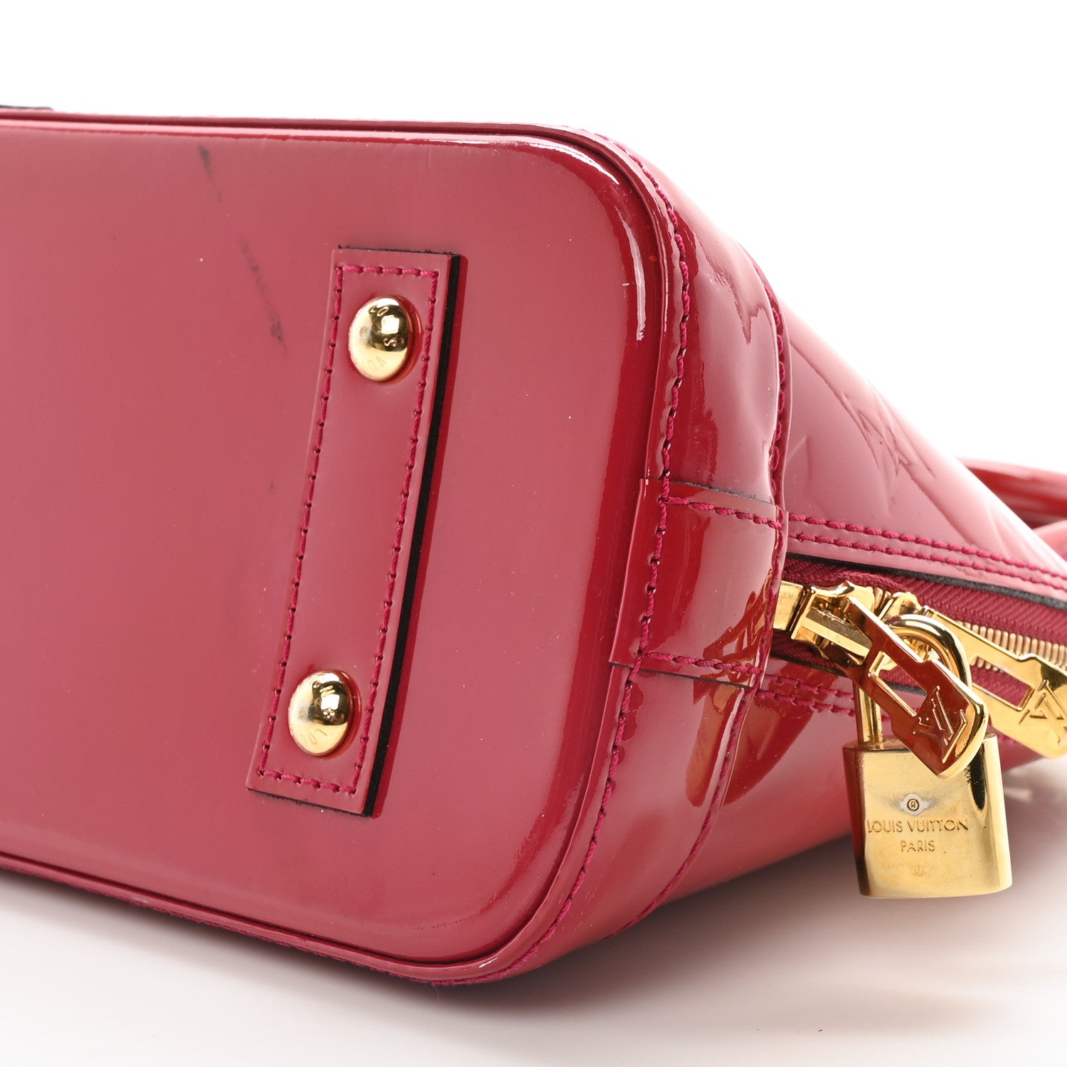 Louis Vuitton Vernis Alma BB Rose Indien 10 of 10