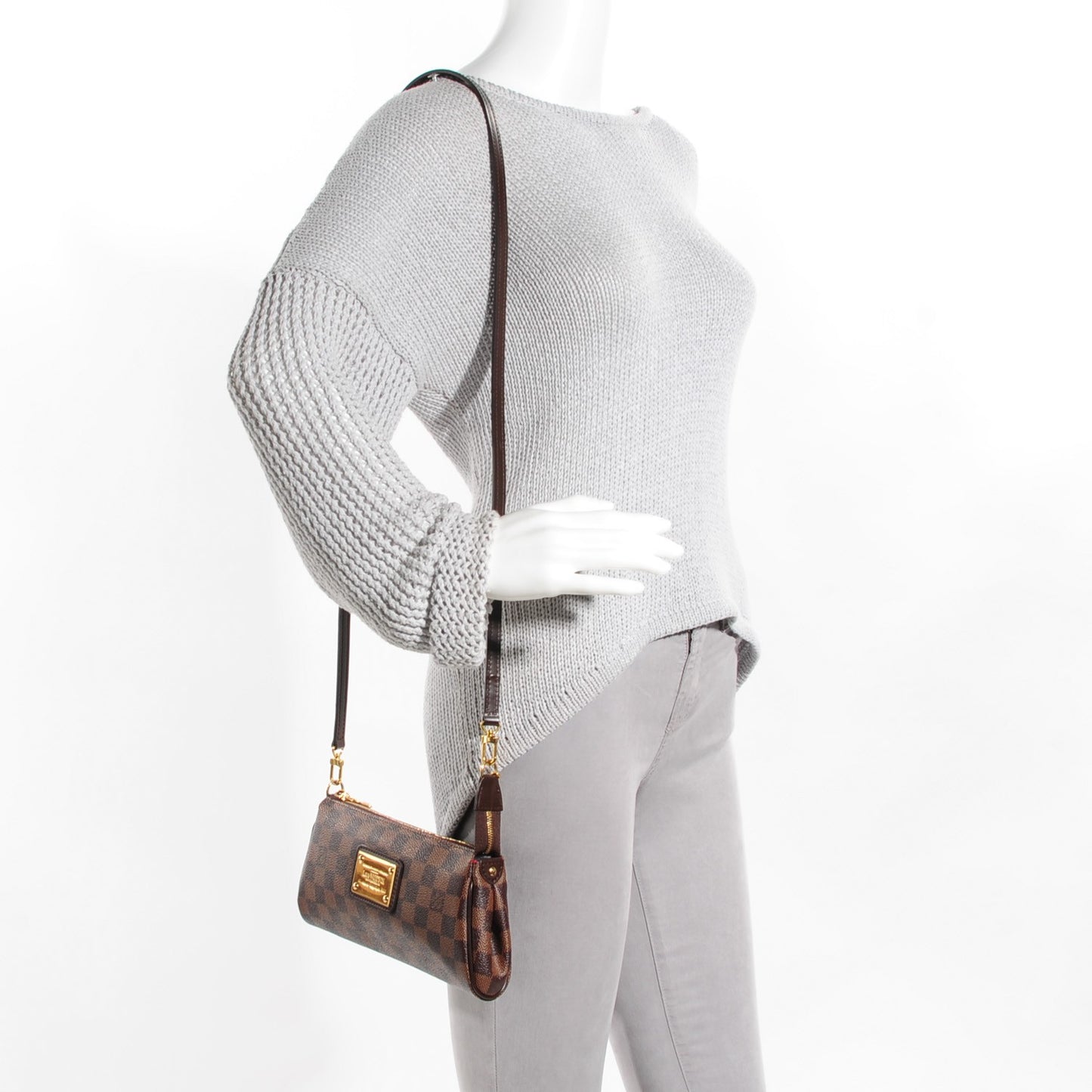 Damier Ebene Eva Clutch
