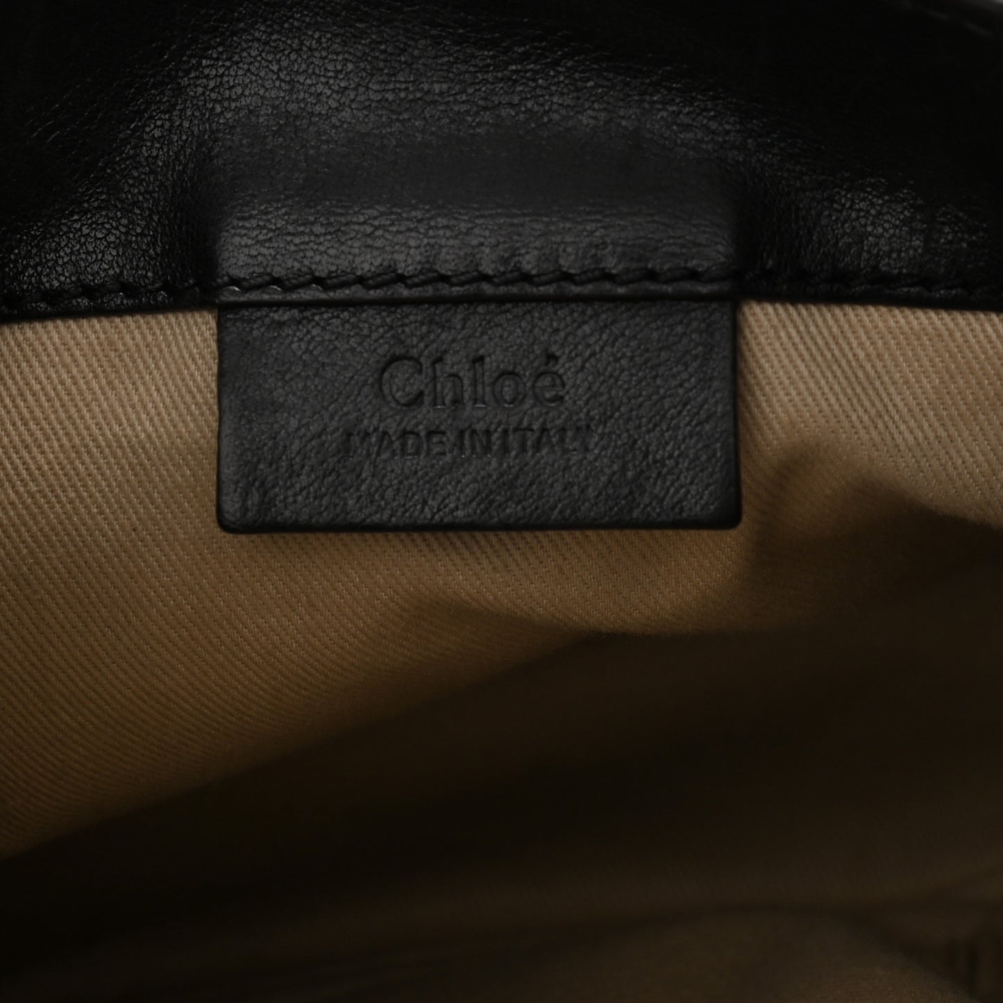 Suede Calfskin Mini Faye Backpack Black