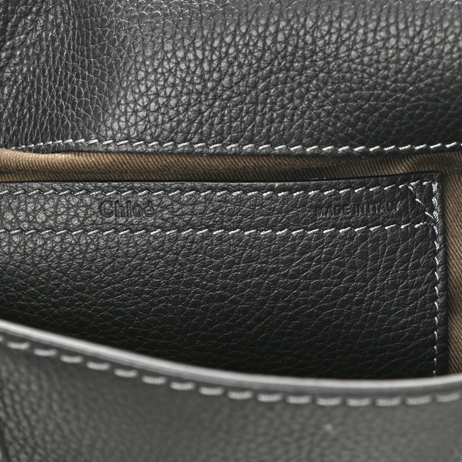 Chloe Calfskin Medium Marcie Round Crossbody Bag Black 6 of 9