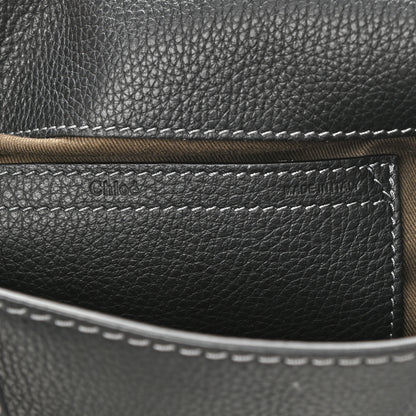 Chloe Calfskin Medium Marcie Round Crossbody Bag Black 6 of 9