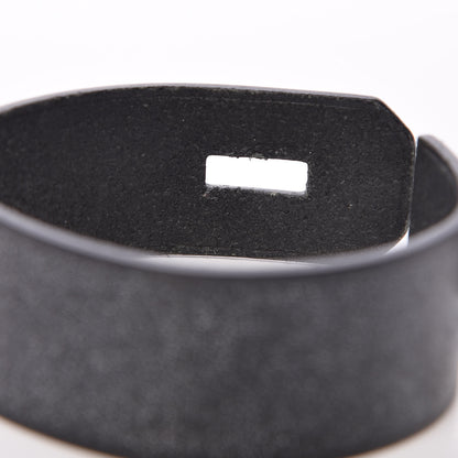 Hermes Vache Hunter Hip Hop Bracelet S Black 4 of 5