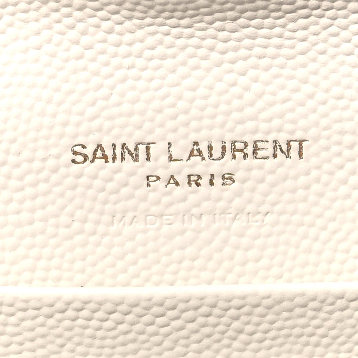 Grain De Poudre Matelasse Chevron Small Monogram Envelope Wallet Crema Soft