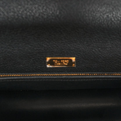 Tom Ford Grained Calfskin Small Tara Clutch Black 5 of 10
