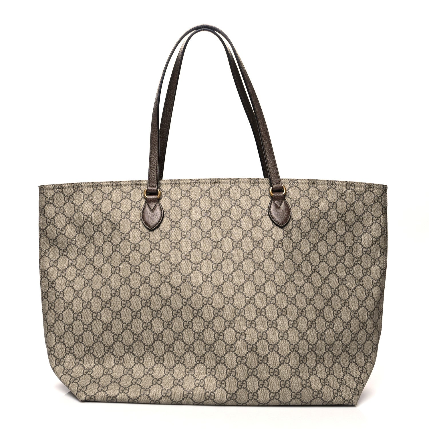 Gucci GG Supreme Monogram Medium Ophidia Shopping Tote Ebony 1 of 11