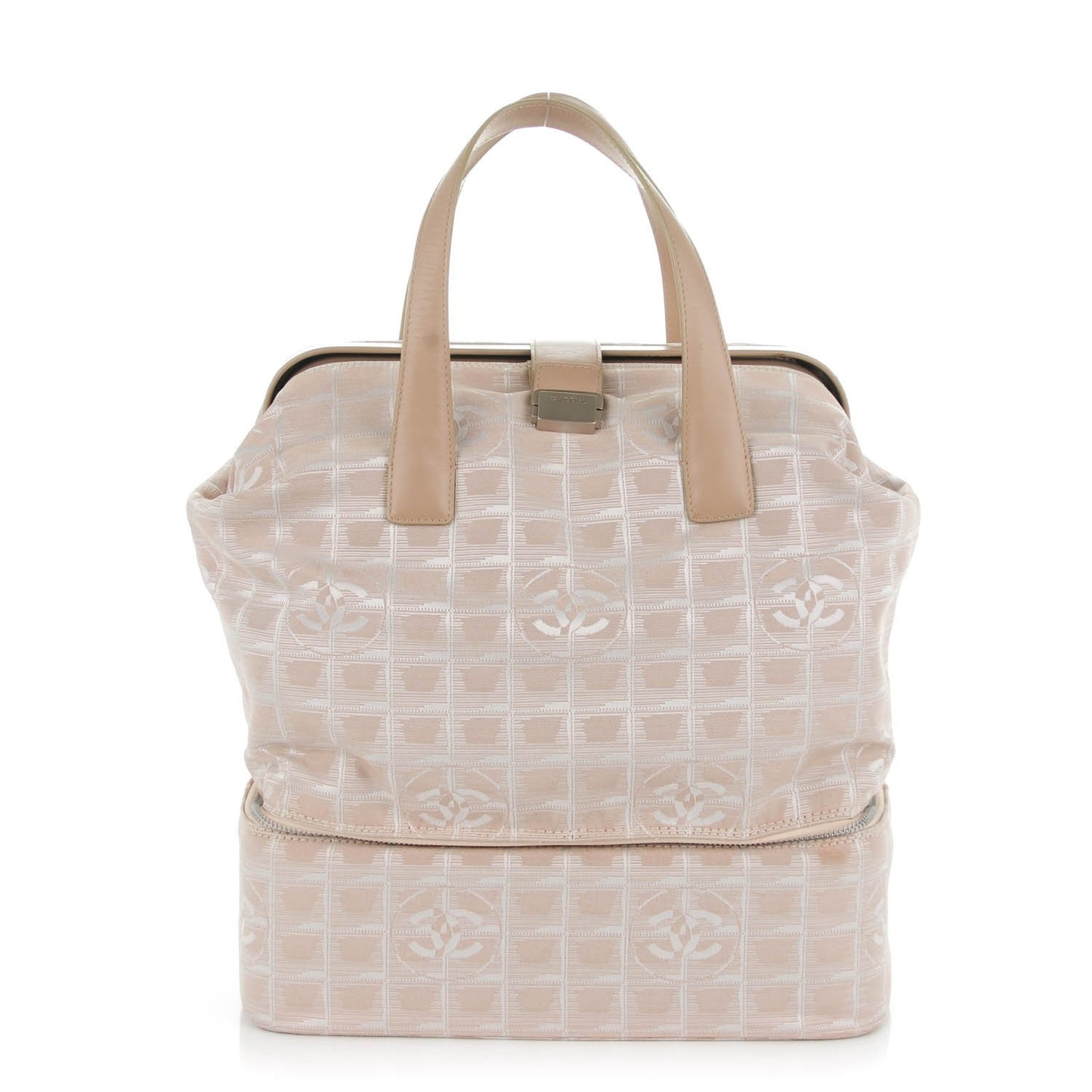 Nylon Travel Shoe Bag Carry On Beige