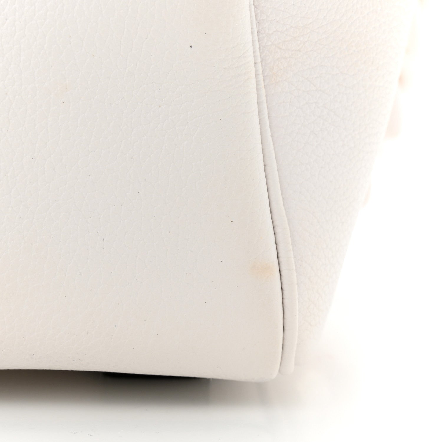Versace Calfskin Small La Medusa Top Handle Handbag Optical White 12 of 12