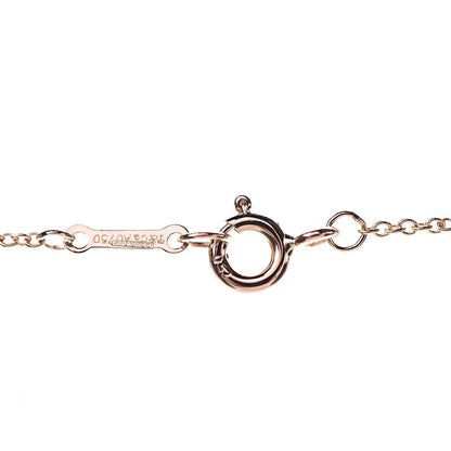 Tiffany 18K Rose Gold Paloma Picasso Loving Heart Interlocking Pendant Necklace 5 of 7