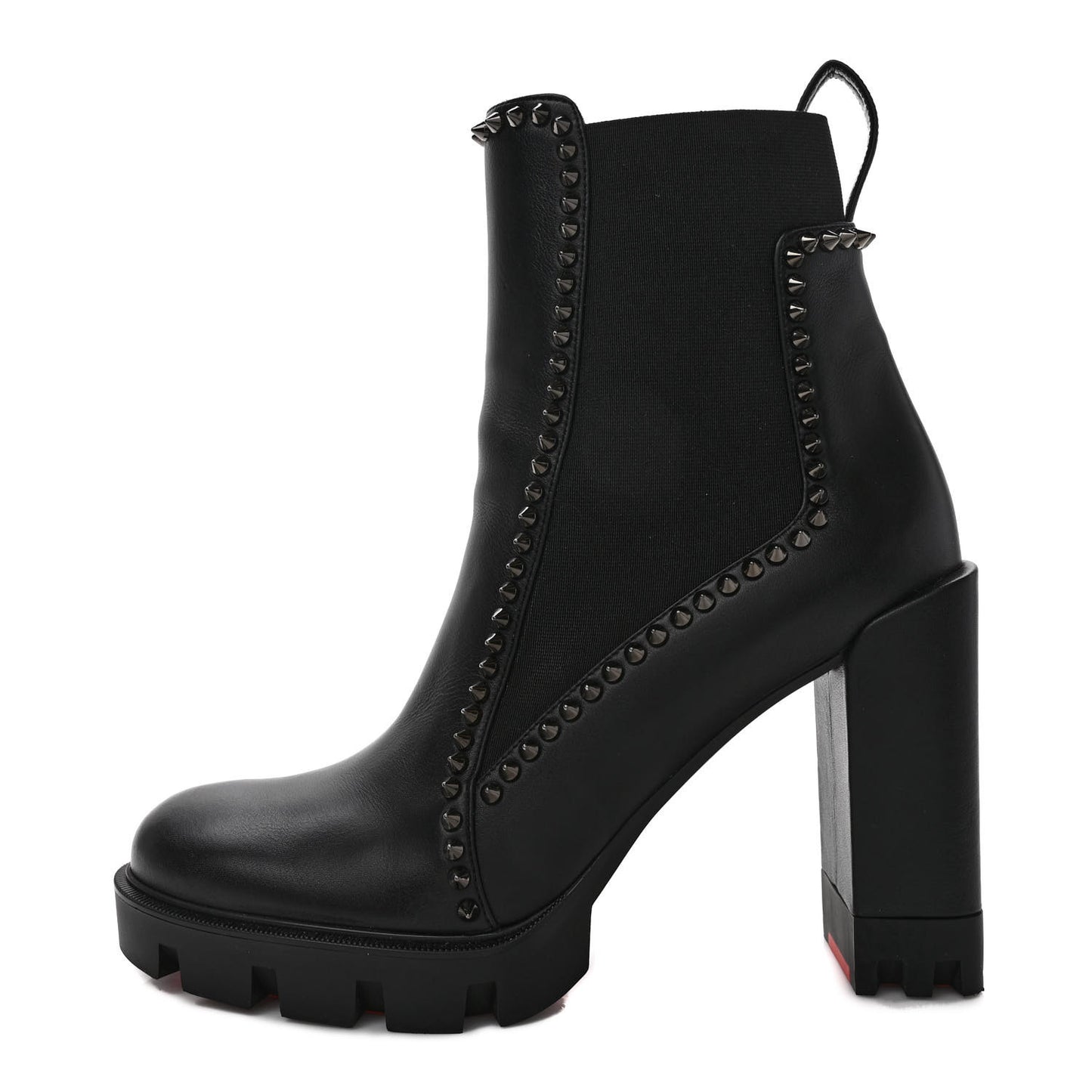 Nappa Out Line Spike Lug 100 Boots 40 Black
