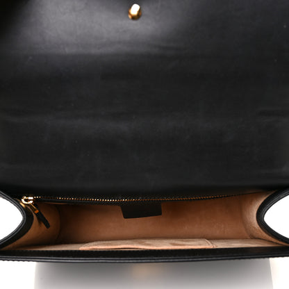 Gucci Calfskin Small Sylvie Shoulder Bag Black 5 of 11