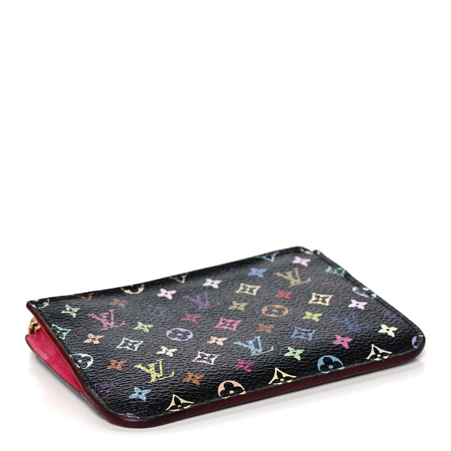 Monogram Multicolor Key Pouch Black Grenade