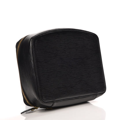 Louis Vuitton Epi Monte Carlo Jewelry Case Box Black 4 of 7