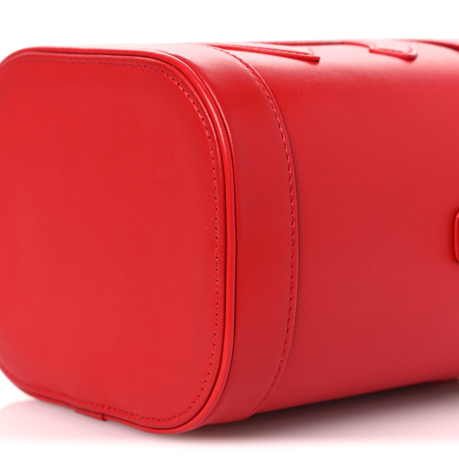 Chanel Lambskin Timeless Vanity Cosmetic Case Red 10 of 12