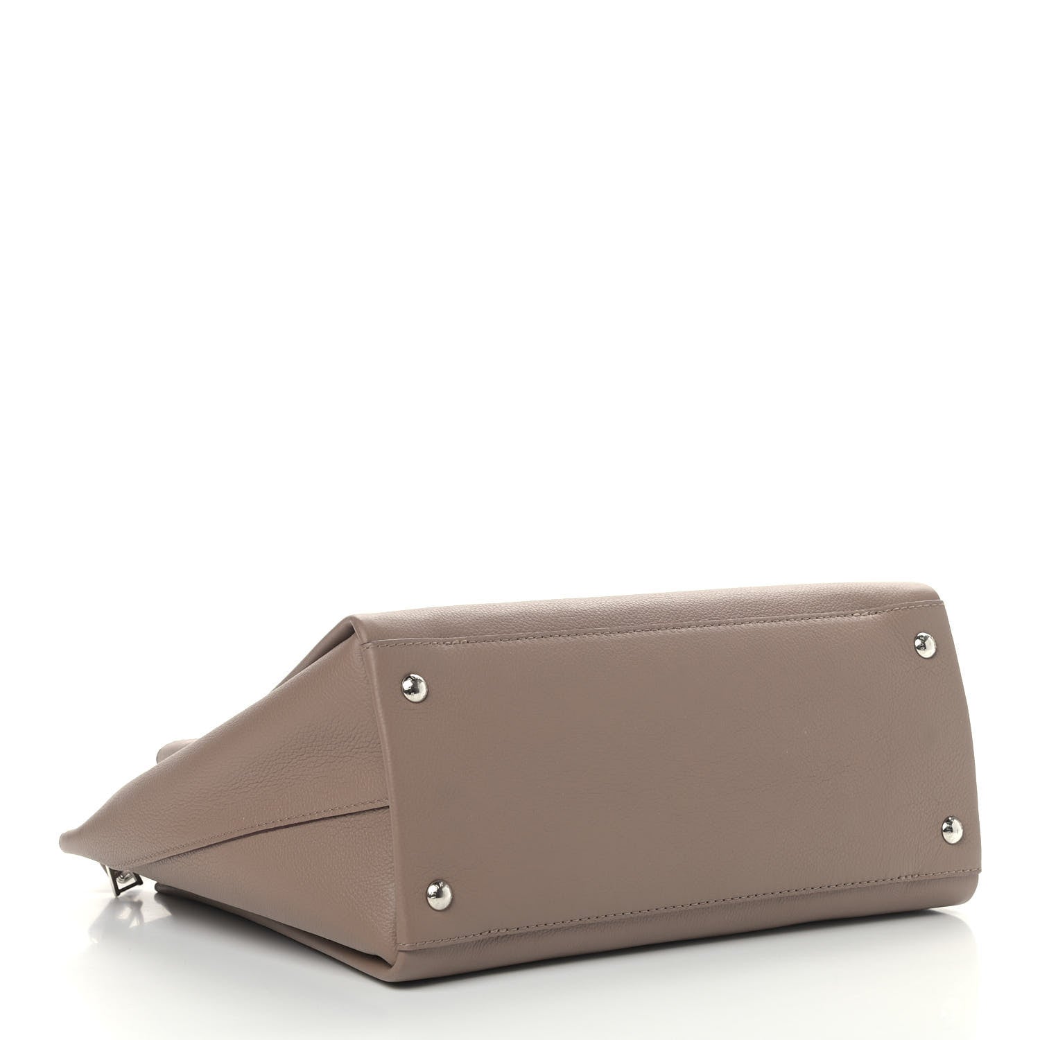 Louis Vuitton Calfskin Lockmeto Taupe Glace 4 of 9