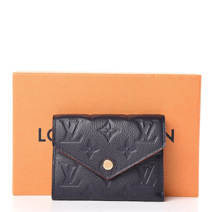 Louis Vuitton Empreinte Victorine Wallet Marine Rouge 8 of 8