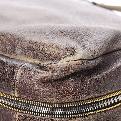 Prada Cervo Zippers Hobo Brown 12 of 15