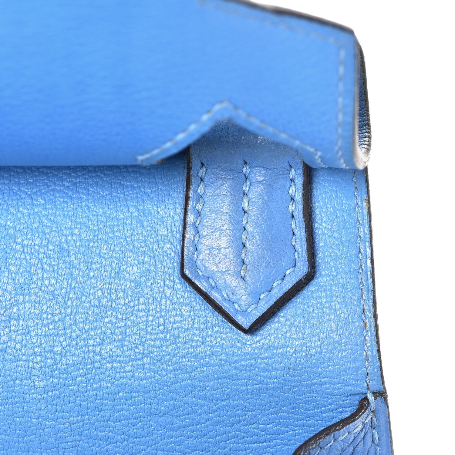 Hermes Taurillon Clemence Swift Jypsiere 28 Bleu Paradis 21 of 36