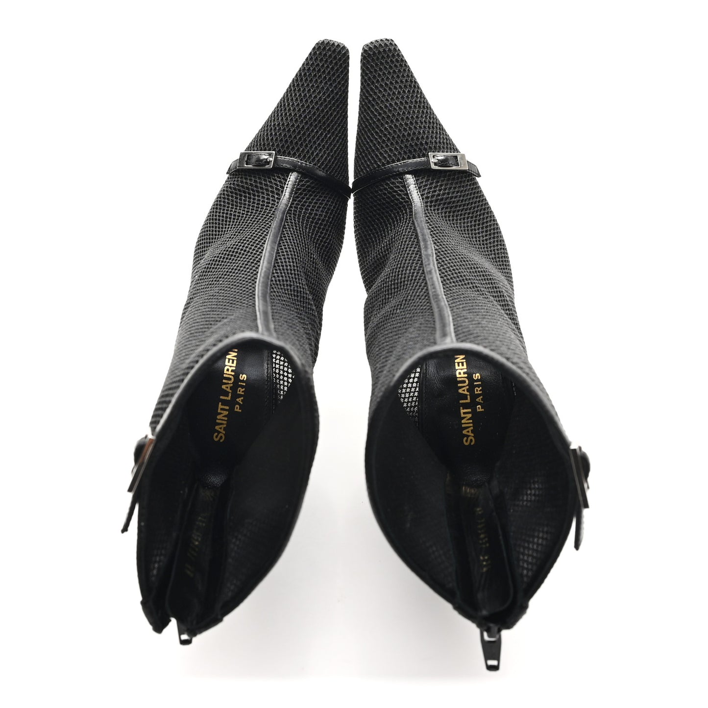 Elba Applique Tulle Aston 115 Boots 37.5 Black