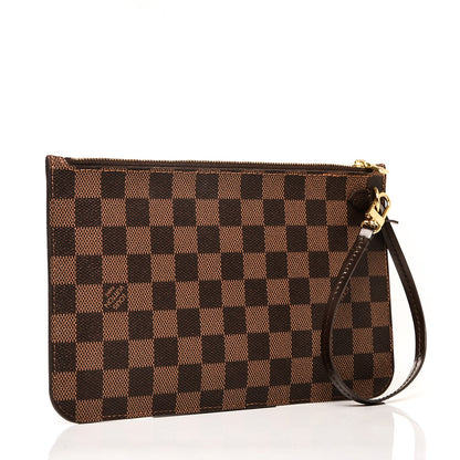 Louis Vuitton Damier Ebene Neverfull MM GM Pochette 3 of 7
