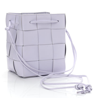 Bottega Veneta Calfskin Intreccio Small Cassette Bucket Bag Mirth Washed 3 of 9